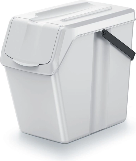 Sorteringsskraldespand 25 l askegrå SORTIBOX II