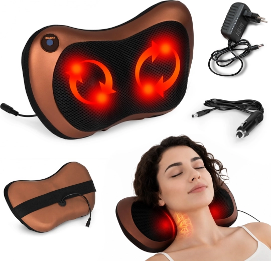 KADEN shiatsu-massagepude med varme 20 W