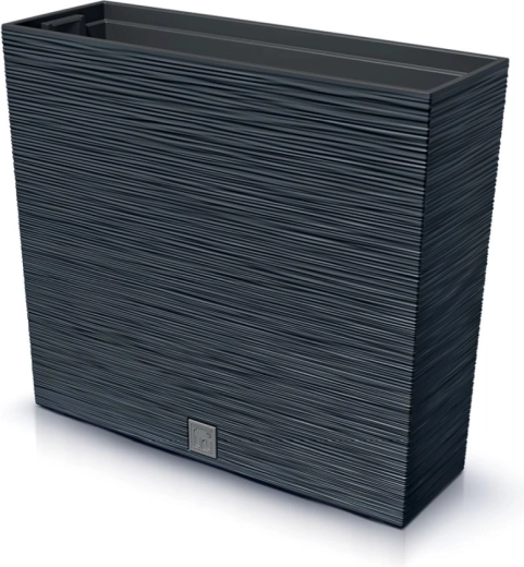 Haveplantekasse med indsats 58 cm, antracit
