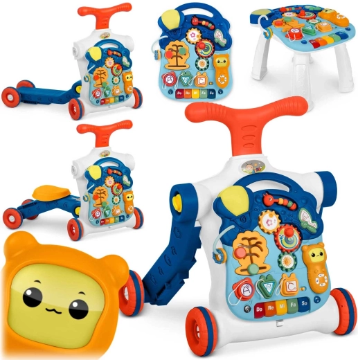 Ricokids pædagogisk bord 4-i-1 blå