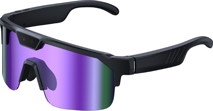 Zeblaze Q01 AI sports-solbriller med kamera – lilla