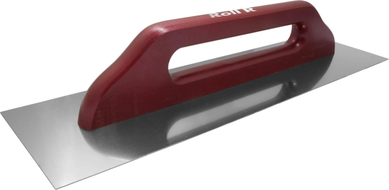 Glittebræt i rustfrit stål, lige 480 × 130 mm