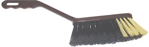 Plastfejebakke med fine børster