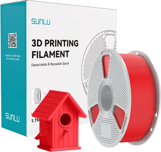 Sunlu ASA filament rød 1,75 mm