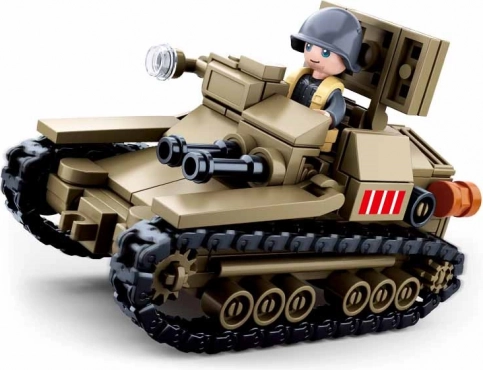 Sluban lille tank fra Anden Verdenskrig