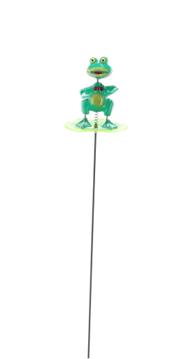 Havepynt på pind frø 50 cm