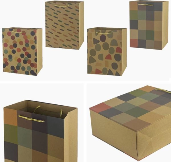 Gavepose 40 × 30 × 12 cm – mix af motiver