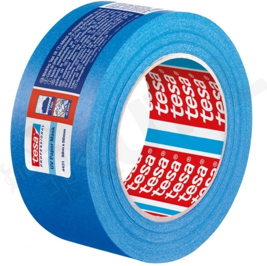 Maskeringstape 30 mm × 50 m UV 7 dage Tesa
