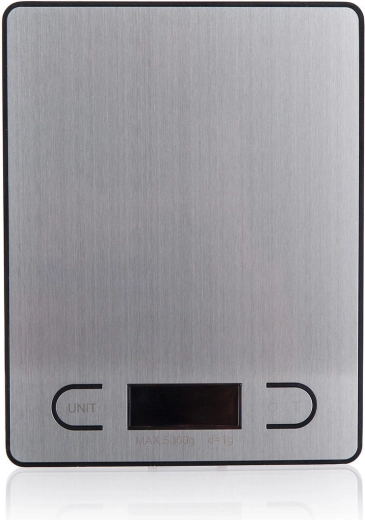 AKCENT digital køkkenvægt i rustfrit stål 5 kg