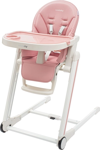 Højstol til børn New Baby Muka dusty pink