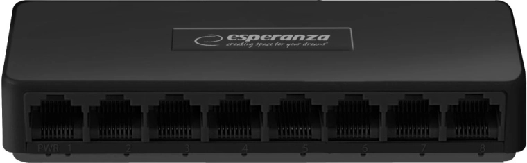 Esperanza NOVA gigabit 8-port switch