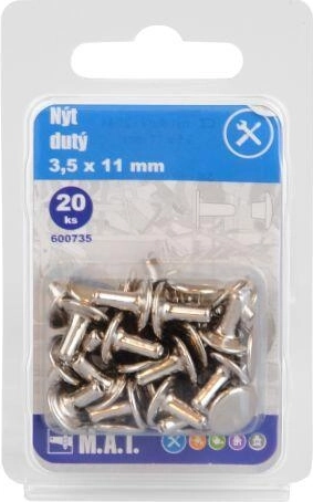 Hulnitte 3,5 × 11 mm (20 stk)