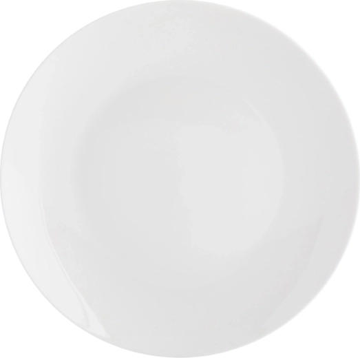 Bella desserttallerken 20 cm, cremefarvet porcelæn