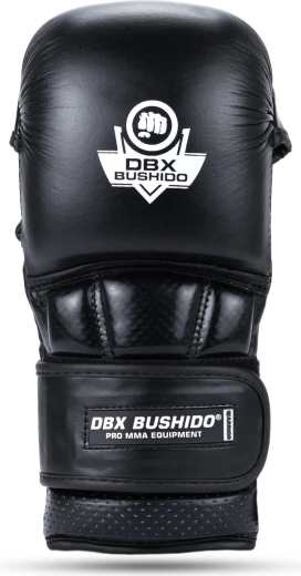 Premium MMA-handsker DBX Bushido Warrior – sorte