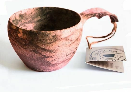 Kupilka stor kop 2-i-1 370 ml – rød