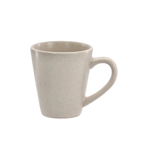 Porcelænskrus Modern 355 ml cremefarvet