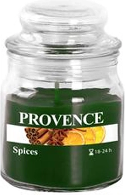 Aromatisk lys i glas med låg krydderi 70 g