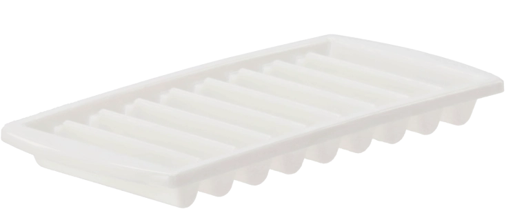 Dunya isterningebakke med låg, plast og silikone