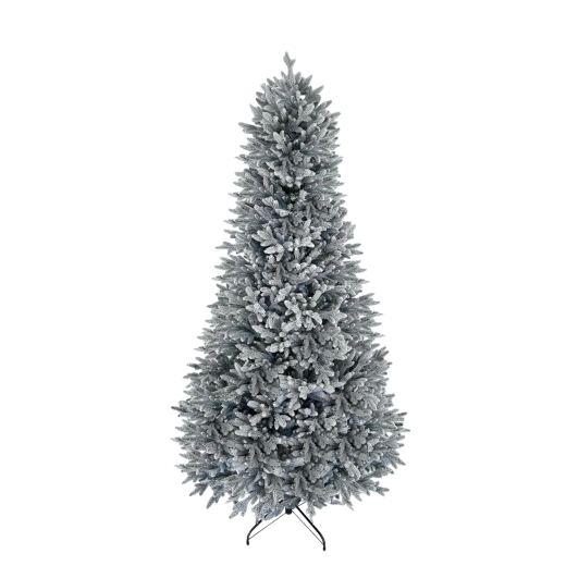 Kunstigt juletræ Tina med snedækket effekt 150 cm