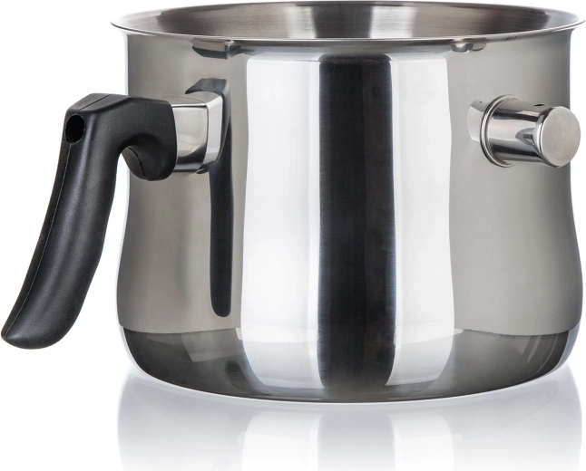 Rustfri mælkevarmer AKCENT 2,5 l med fløjte