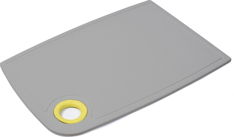 Skridsikker plastikmåtte 24 × 16 cm grå