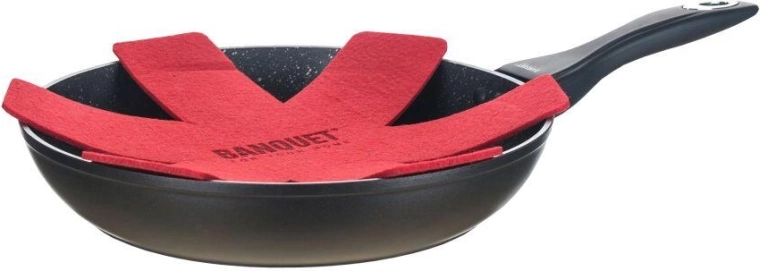 Aluminiumpande LUMIA 26 cm med nonstick-belægning og temperatur-ring