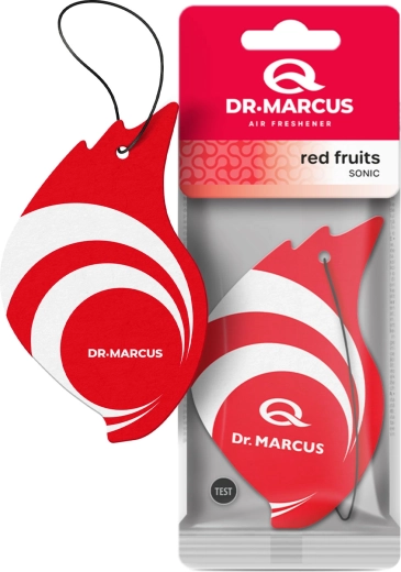 Dr. Marcus Sonic hængende luftfrisker til bilen Red Fruits