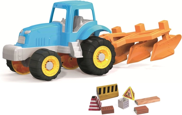 Androni traktor med funktionelt plov 43 cm