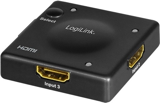 LogiLink HDMI-switch 3×1 1080p 60 Hz