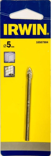 Glas- og flisebor 5 mm Irwin