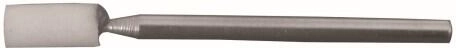 Slibende cylindrisk slibestift med skaft 5 × 10 mm, korn 100, hårdhed L, struktur 8, skaft 3 mm