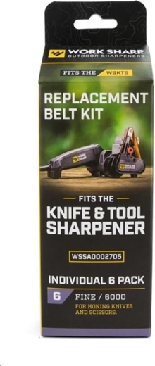Work Sharp reserve slibebånd P6000 fine (sæt 6 stk)