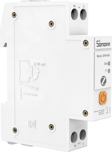 Intelligent Zigbee-afbryder SONOFF Basic med energimåling