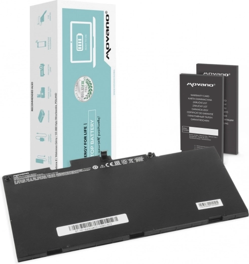 Movano batteri TA03XL til bærbare HP EliteBook 745/755/840/850 G4 (14u/15u) 4078 mAh 46,5 Wh
