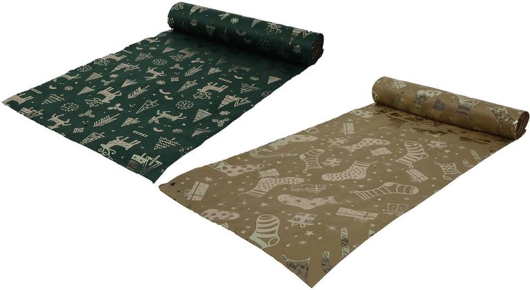 Bordløber – sæt med 2 stk., 27,5 × 28 cm