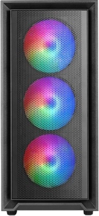 Computerkabinet MARS GAMING MC-AIR, ATX, 4x FRGB blæser, sort