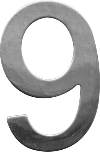 Hustal STAR 9 i rustfrit stål 75 mm