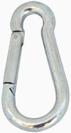 Karabin 120 × 11 mm, galvaniseret (10 stk.)