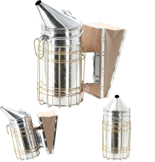 Røgpuster til biavlere i galvaniseret stål 27 cm