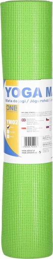 Yogamåtte ONE FITNESS YM02 grøn