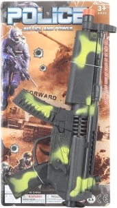 Camouflage raslende maskinpistol til børn