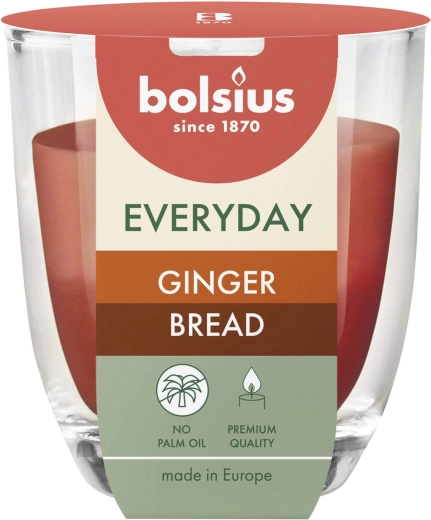Duftlys i glas Ginger Bread 8 × 7 cm
