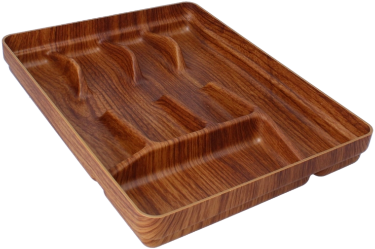 Bestikorganizer til skuffe, 5 rum