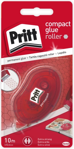 Pritt limroller Compact permanent 8,4 mm x 10 m