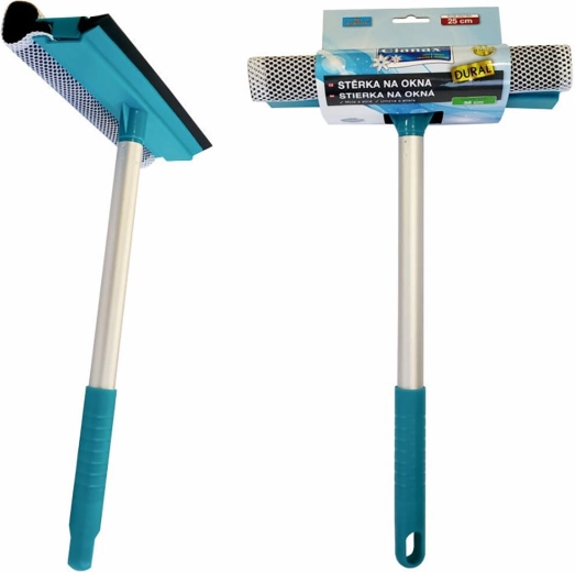Vinduesvasker med skum og gummi 25 cm med skaft 38 cm