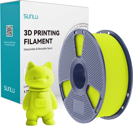 Sunlu PLA Matte-filament lysegrøn