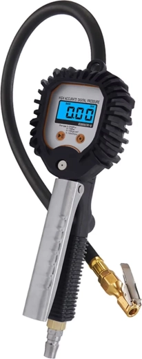 Digital dækoppustningspistol med LCD-manometer bw-001 - 1 stk.
