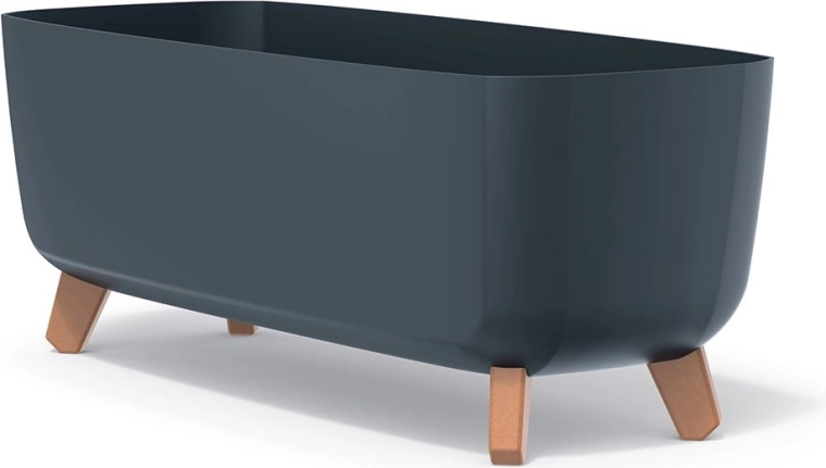 Plantekasse på ben Gracia Case 58 cm antracit