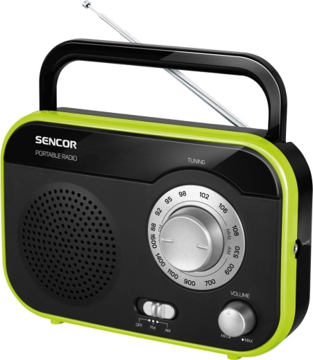 Bærbar Sencor-radio