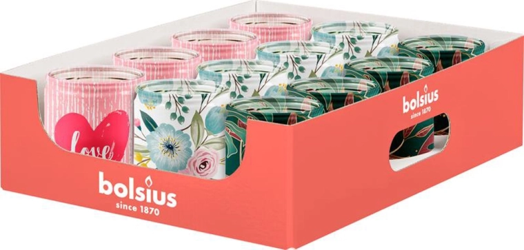 Duftlys i glas – mix af 3 dufte